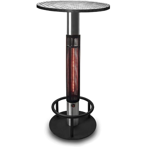 ESTUFA TERRAZA MESA CON CALENTADOR 60CM 1500W