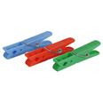 PINZAS ROPA. PACK 24 PZAS. PLASTICO